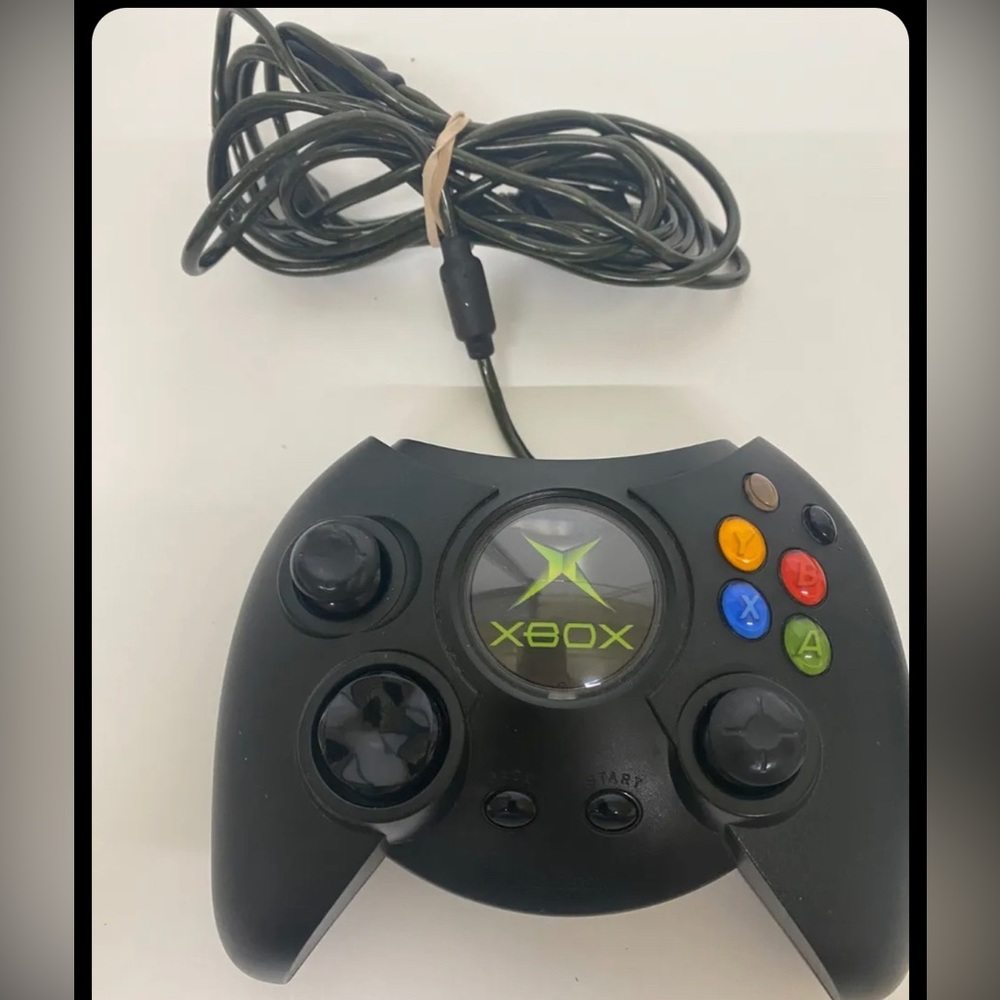 Xbox Duke Controller OEM Microsoft Original X08-17160 W/ Breakaway Cable